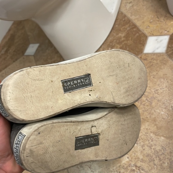 Sperry leather Crest Vibe in grey 5.5 - Picture 6 of 6